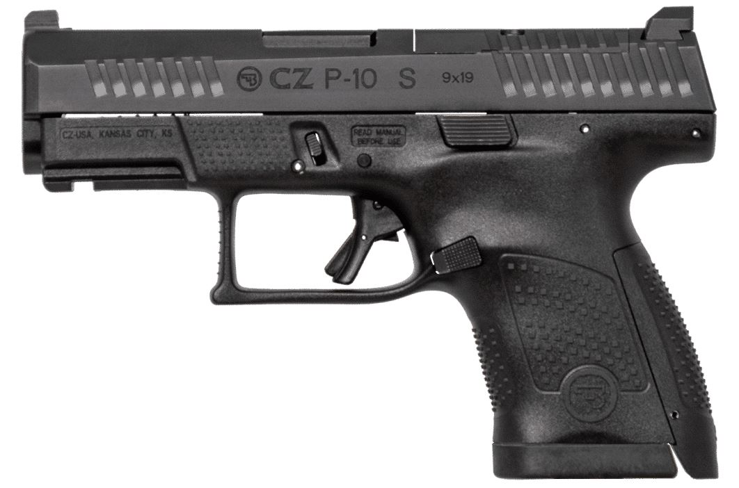 CZ P-10 S 9mm Striker-Fired Subcompact Pistol 3.5" Optic Ready