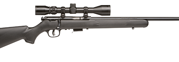Savage ARMS 93 BOLT 22MAG BL/SYN SCP PKG .22 Magnum Bolt Rifle