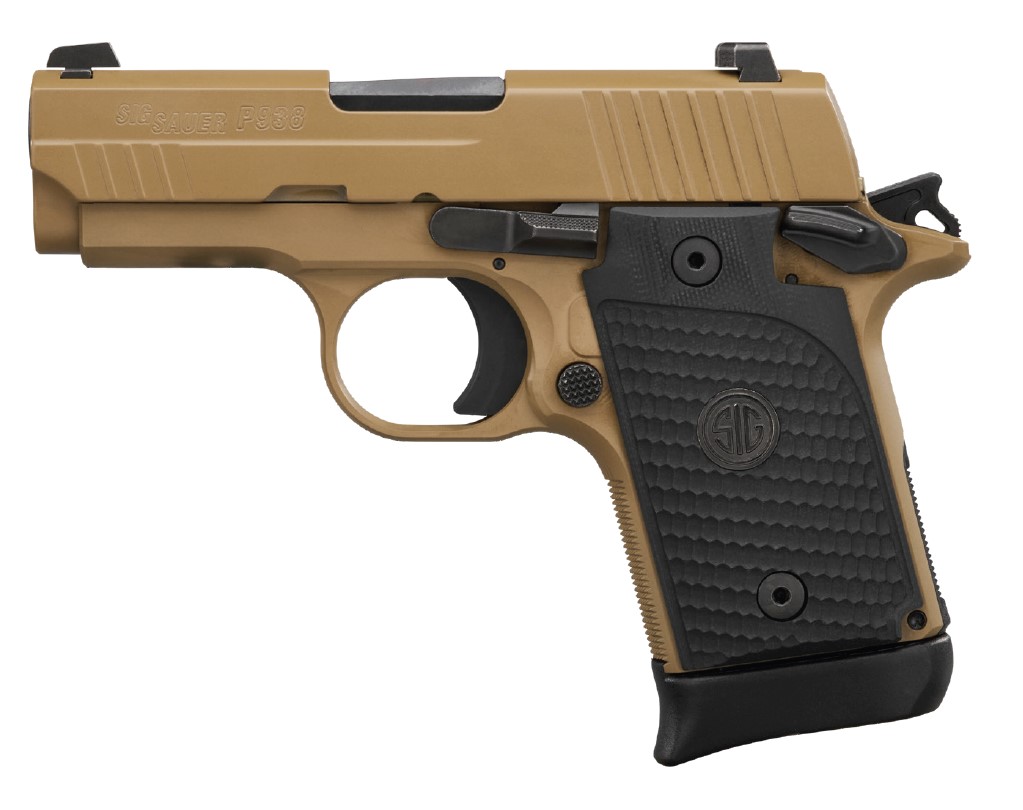SIG Sauer P938 9mm Luger Single-Action 6+1