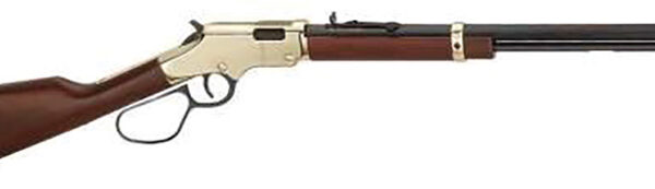 Henry Golden Boy .17 HMR Lever-Action 20″ Brass Receiver Walnut 11-rd