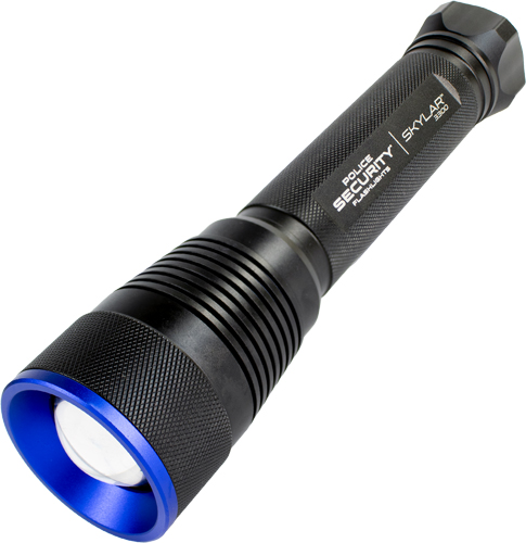 PSF SKYLAR FLASHLIGHT WHITE – 3300 LUMENS 9AA BATTERIES