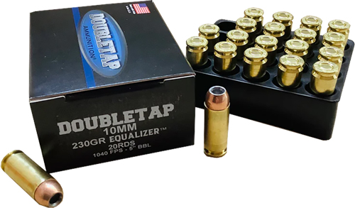 DOUBLETAP 10MM 230GR JHP – EQUALIZER 20RD 50BX/CS