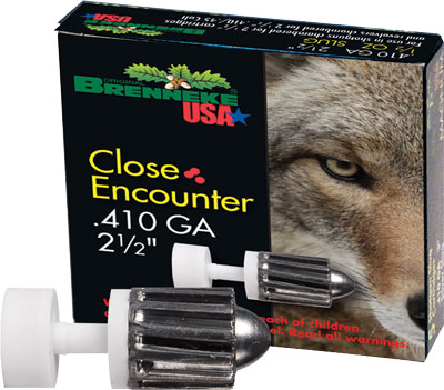 BRENNEKE USA CLOSE ENCOUNTER – 410 2.5″ 1/4OZ SLUG 5RD 90BX/C