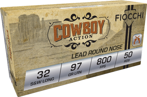 FIOCCHI 32 S&W LONG 97GR – LEAD-FP 50RD 20BX/CS