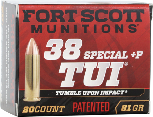 FORT SCOTT 38+P TUI 81GR – SOLID COPPER 20RD 25BX/CS
