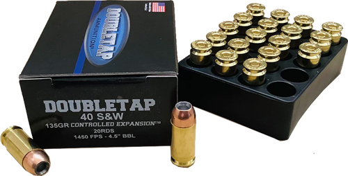 DOUBLETAP 40&W 135GR CONTROLLD – EXPANSION 20RD 50BX/CS