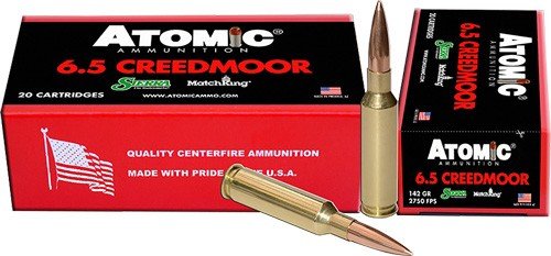 ATOMIC 6.5 CM MATCH 142GR HPBT – 20RD 10BX/CS