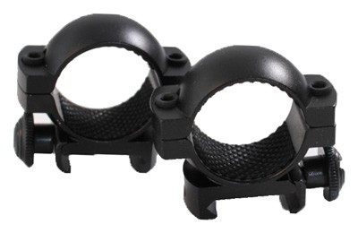 TRADITIONS RINGS 1″ WEAVER – MEDIUM MATTE BLACK