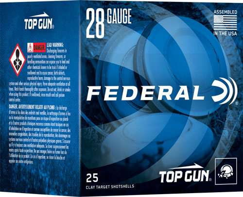 FEDERAL TOP GUN 28GA 2.75″ 3/4 – OZ #7.5 1330FPS 250RD CASE LOT