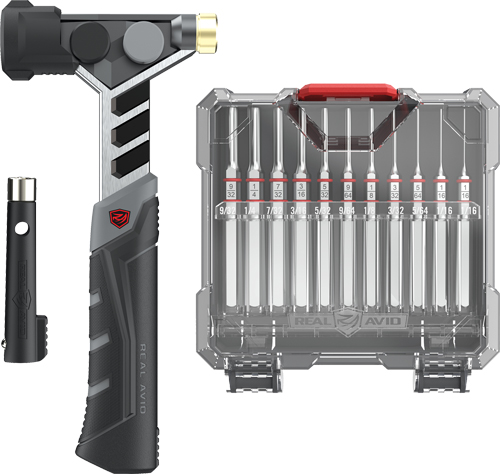 REAL AVID ARMORER’S MASTER SET – HAMMER AND ACCU-PUNCH STANDARD