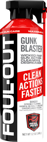REAL AVID FOUL-OUT GUNK BLASTR – 12 OZ. AEROSAL FLIP UP NOZZLE