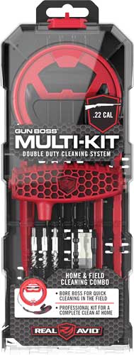 REAL AVID GUN BOSS MULTI-KIT – .22 CALIBER W/ BORE BOSS