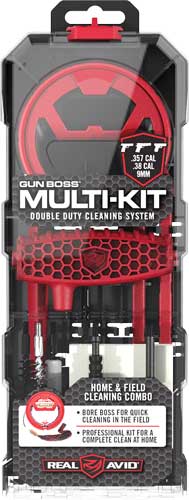 REAL AVID GUN BOSS MULTI-KIT – .357/.38/9MM W/ BORE BOSS