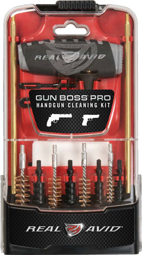 REAL AVID GUN BOSS PRO HANDGUN – CLEANING KIT 15-PIECE