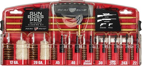 REAL AVID GUN BOSS PRO – UNIVERAL CLEANING KIT 26-PC.