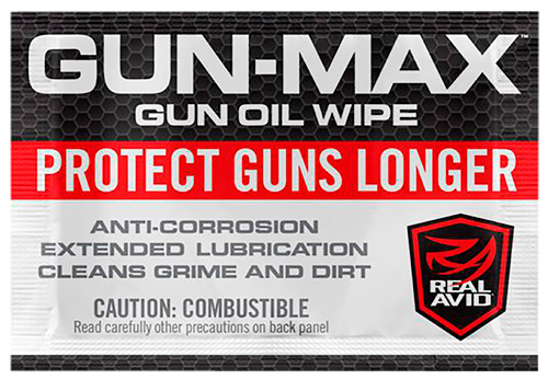 REAL AVID GUN MAX GUN WIPES – 25-PACK