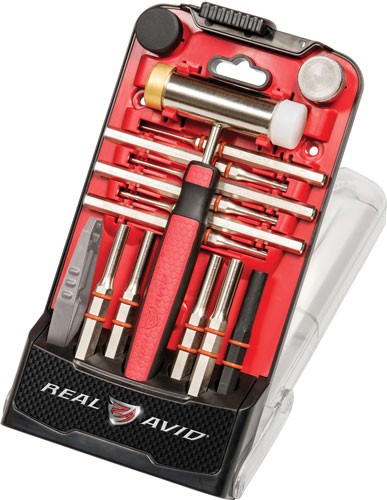 REAL AVID ACCU-PUNCH HAMMER – AND PUNCHES 10 PIN PUNCHES