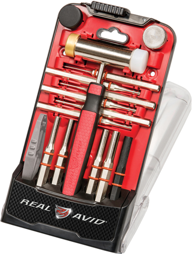 REAL AVID ACCU-PUNCH HAMMER – AND AR 15 PIN PUNCH SET