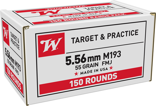 WINCHESTER USA 5.56X45 55GR – FMJ 600RD CASE LOT