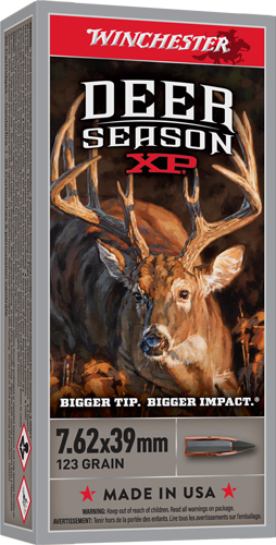 WINCHESTER DEER SEASON XP – 7.62X39 123GR XP 20RD 10BX/CS