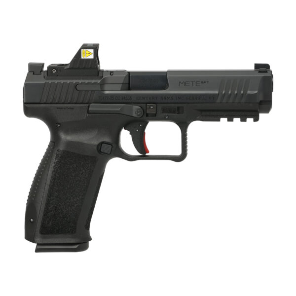 Canik Mete SFT 9mm 4.46” Black Pistol 18+1 Optic Ready — Full Size Striker