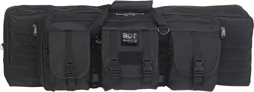 BULLDOG 36″ DOUBLE TACTICAL CS – 3 LARGE ACCESS POCKETS BLACK