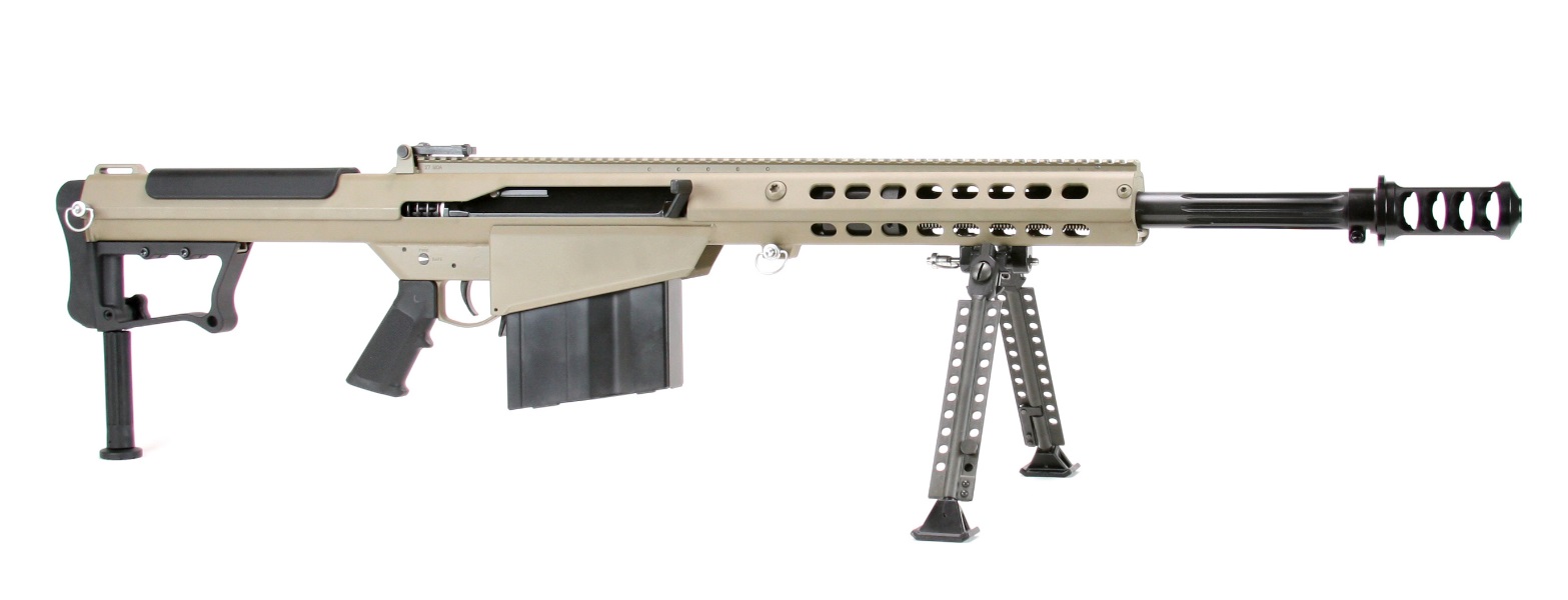 Barrett M107A1 .50 BMG Semi-Auto Rifle 20" Fluted FDE 10+1