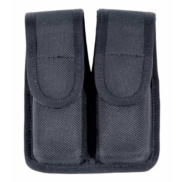 Double Magazine Pouch Single Row Cordura Black