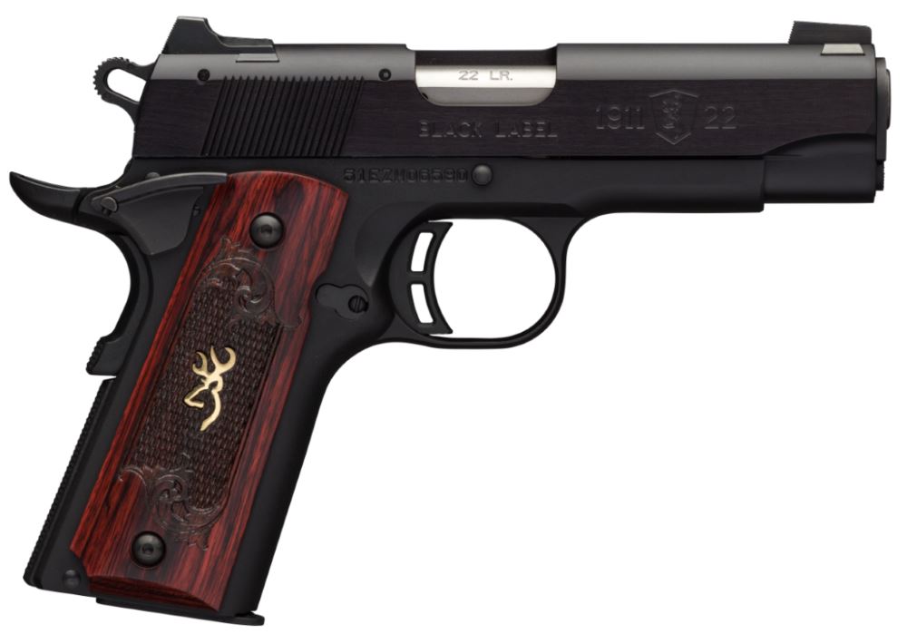 Browning 1911-22 MED CMPT 1911 Semi-Auto Pistol .22 LR 3.62" Barrel 10-Round