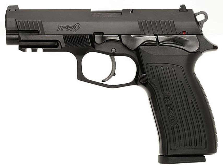 Bersa TPR9 9mm DA/SA Full-Size Pistol 4.25" Black 17rd