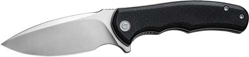 CIVIVI KNIFE MINI PRAXIS 2.98″ – BLACK G10/SATIN FINISH D2