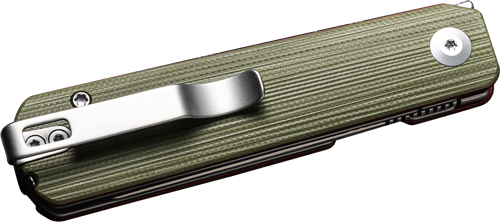 CIVIVI KNIFE SENDY 2.83″ – MILLED GREEN/RED G-10 SATIN