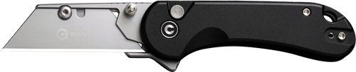 CIVIVI UTILITY KNIFE ELEMENTUM – 2.26″ BLACK W/3 EXTRA BLADES