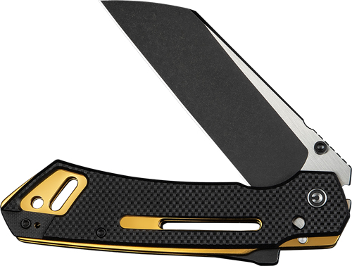 CIVIVI KNIFE BUSTER FG 4.2" - BLACK GOARSE G10 SATIN FLAT - Image 3