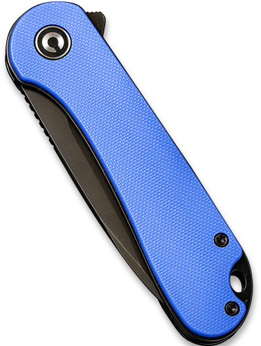 CIVIVI KNIFE ELEMENTUM 3.47″ – BLUE G-10/BLACK STONEWASH D2