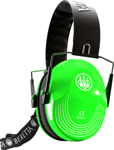 BERETTA SAFETY PRO EARMUFF – GREEN FLUORESCENT