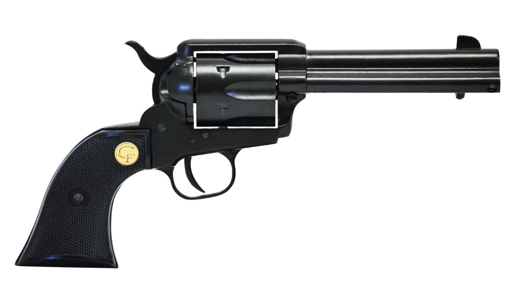 Chiappa Firearms 1873-22 SAA Dual Cylinder .22 LR / .22 WMR SA Revolver