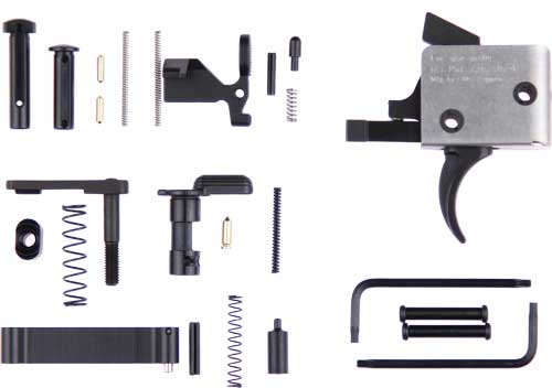 CMC AR15/AR10 Lower Parts Kit Curved 3-3.5 lb Single Stage Trigger