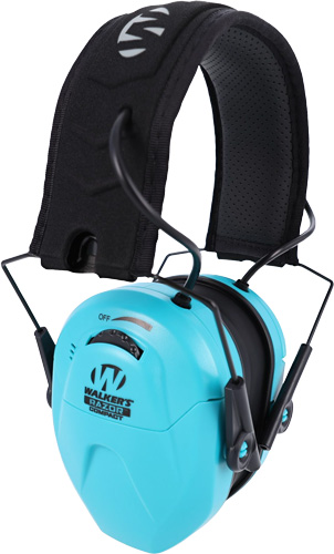 WALKERS MUFF ELECTRONIC RAZOR – COMPACT YOUTH/WOMENS TEAL 23dB