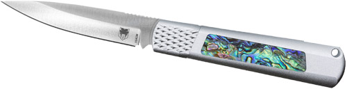 COBRATEC GIDEON HIDDEN RELEASE – 3″ ABALONE INSERTS ALUMINUM