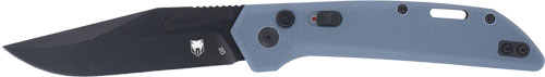 COBRATEC NAJA SIDE BUTTON AUTO – 3.5″ D2 SLATE GREY