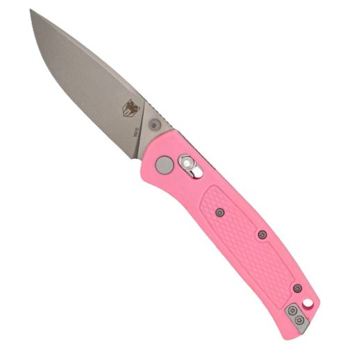 COBRATEC EDC SCOUT BAR LOCK – 3.12″ PINK STAINLESS STEEL