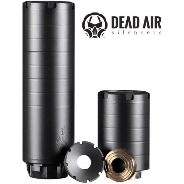 Wolfman Modular 9MM Subgun/Pistol Silencer with Direct Thread 1/2-28 Mount