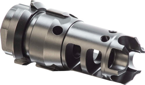 LANTAC DRAGON MUZZLE BRAKE 300 – BLACK OUT DEAD AIR KEYMD WLFMN