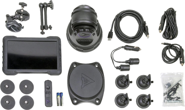 DARK30 THERMAL PTZ 384 CAMERA – 384X288 KIT 10″ SCREEN