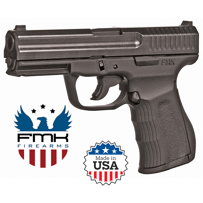 FMK 9C1G2-FAT 9MM 4 inch barrel 14 Round Black Semi-Auto Pistol