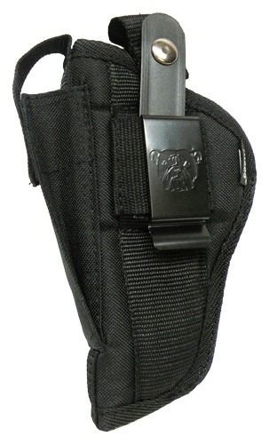 BULLDOG EXTREME SIDE HOLSTER – BLACK LRG FRM AUTO 4-4.5″ BBL