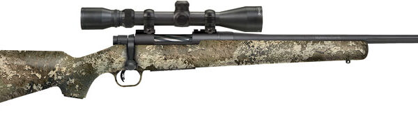 MOSSBERG PATRIOT BANTAM COMBO – 7MM-08 20″ 3-9X40 BLUED/STRATA