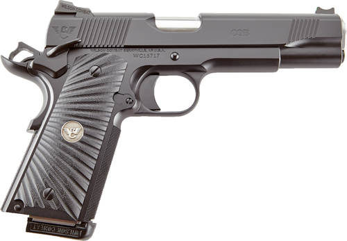 WILSON CQB-FS-9A 9MM 5″ FS – 10-SHOT BLACK ARMOR TUFF