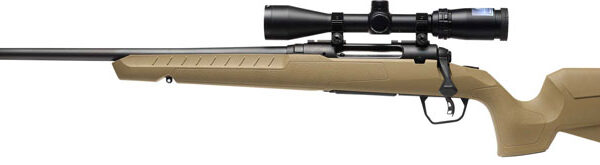 Savage AXIS 2 XP 7MM-08 20″ LH Compact w/3-9X40 Matte/fde